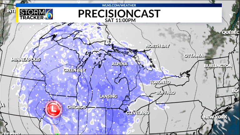 WEEKEND WINTER STORM ON THE WAY….