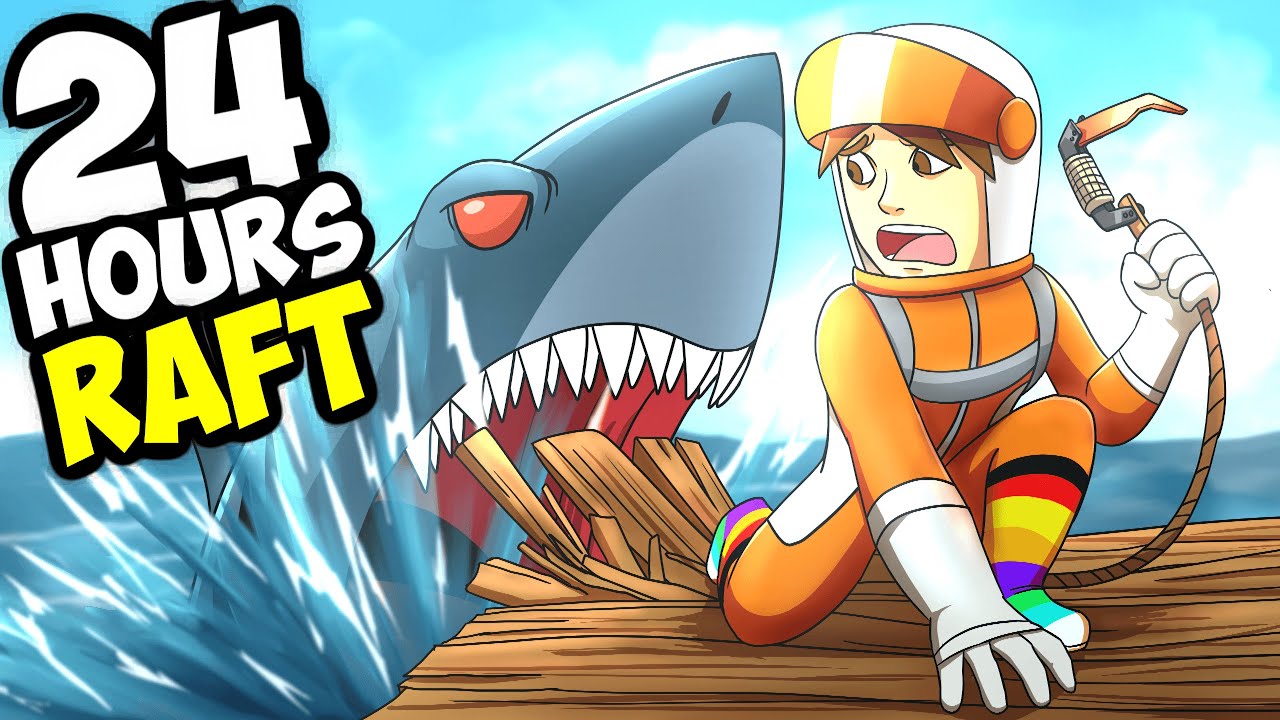 I played Raft for 24 hours non-stop 🌊