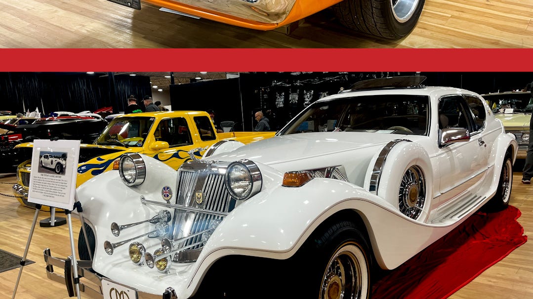 Hundreds of classic hot rods on view at the Shiny Rust Hot Rod Show