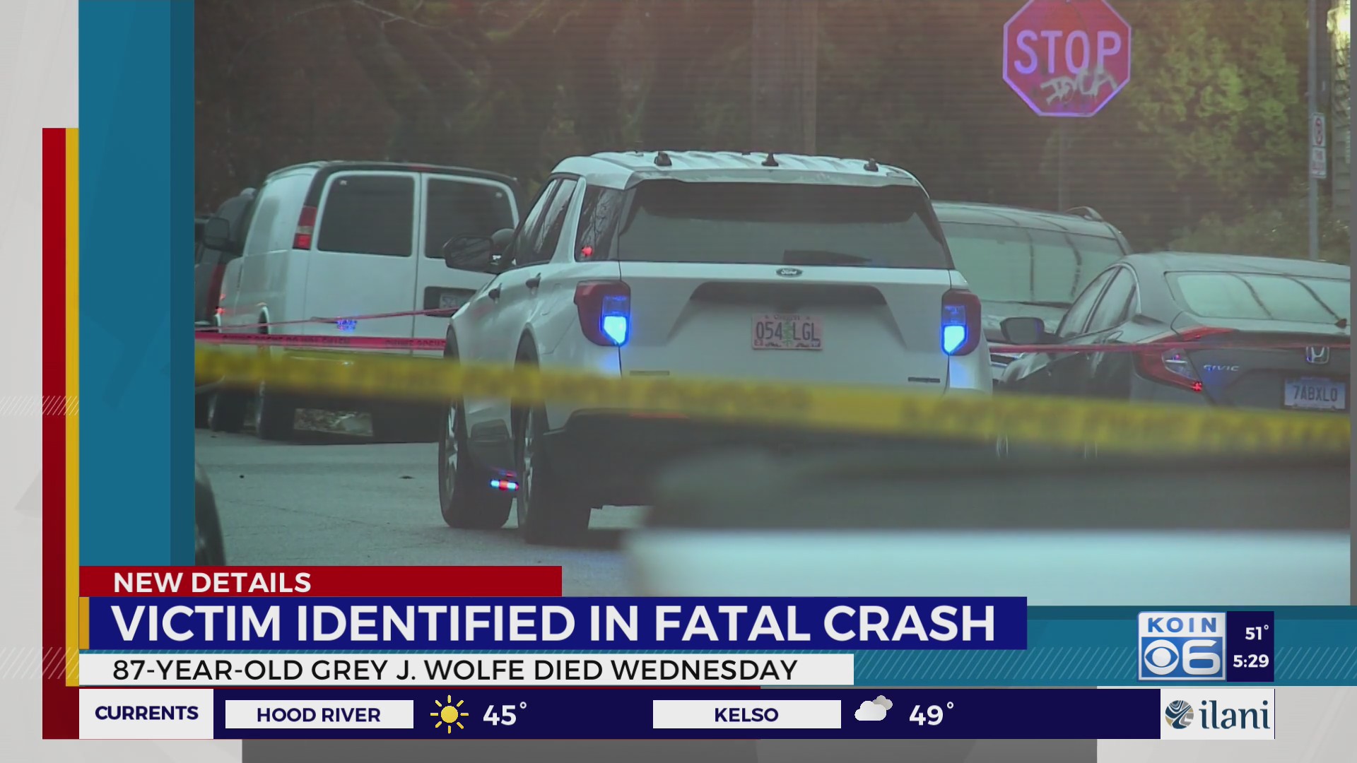 Elderly woman identified as victim in fatal SE Portland pedestrian crash