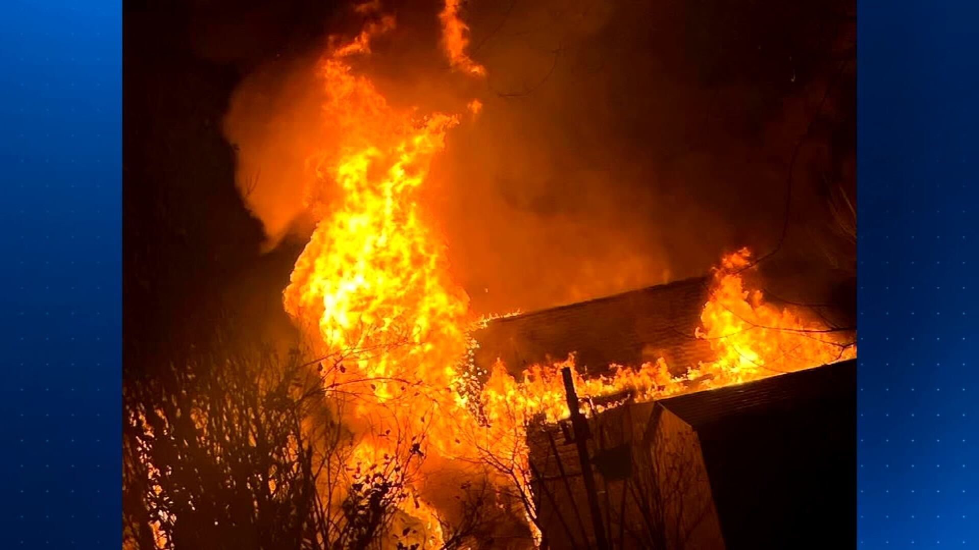 Family loses everything after massive fire starts in garage, spreads to ...