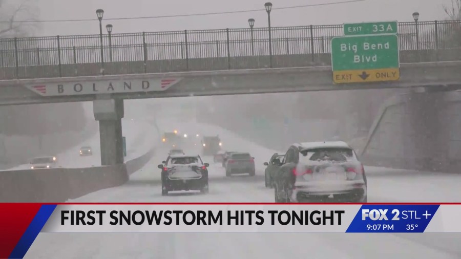 MoDOT cautions drivers as STL braces for first snowstorm