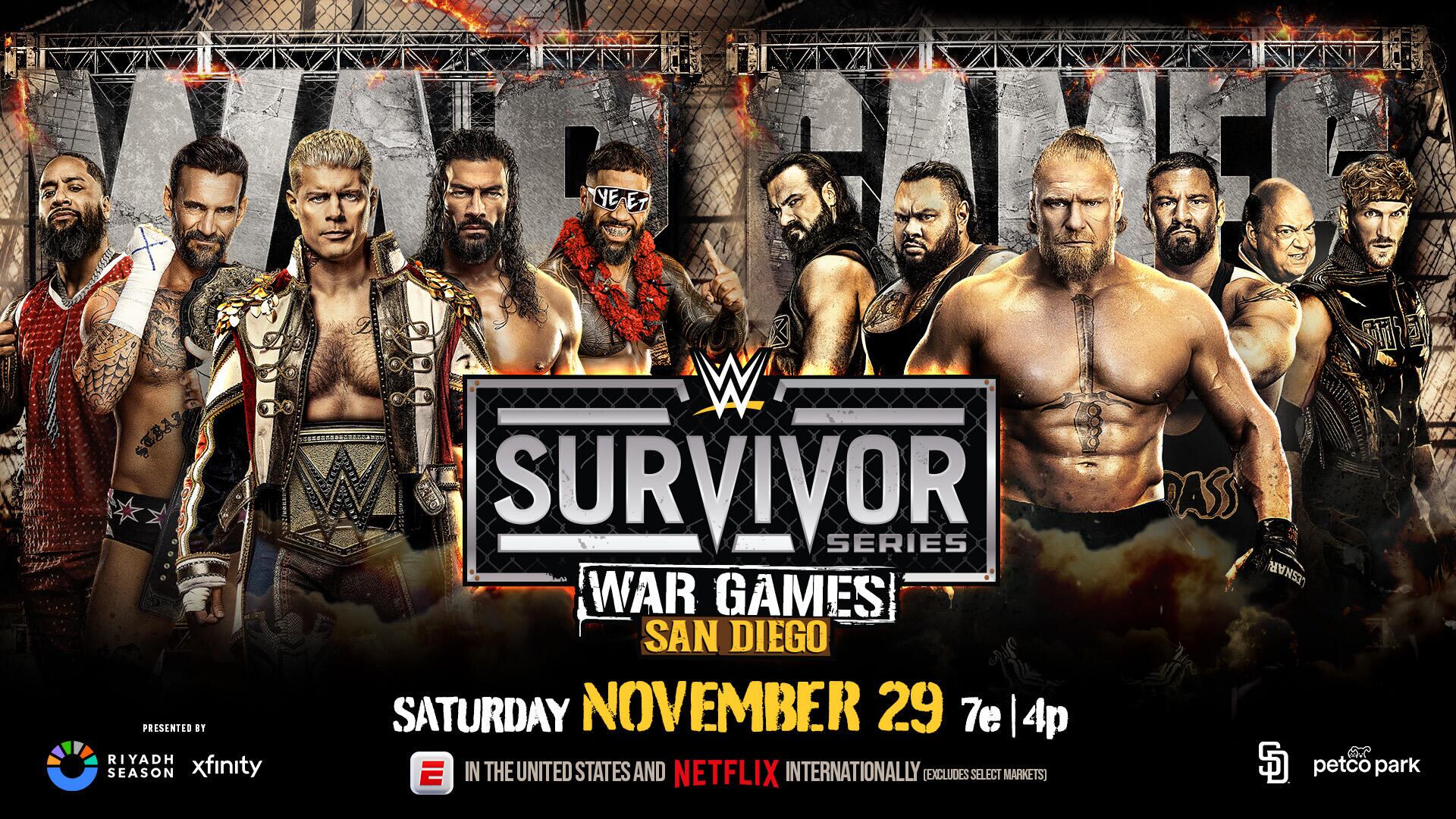 wwe-war-games-en-san-diego-d-nde-y-a-qu-hora-ver-survivor-series-2025