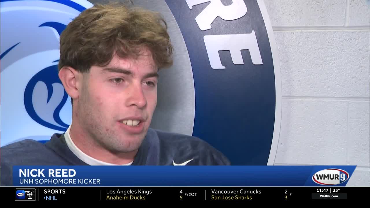 UNH Kicker Nick Reed Named First Team All Conference