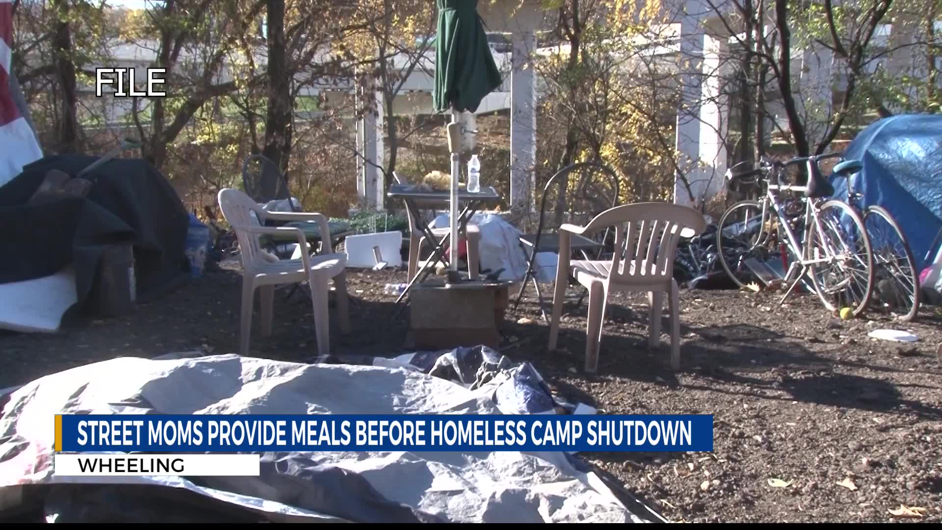 Local organizations provide hope before homeless camp shutdown in Wheeling
