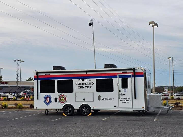 Alabaster Police set up Mobile Command Center for holiday season
