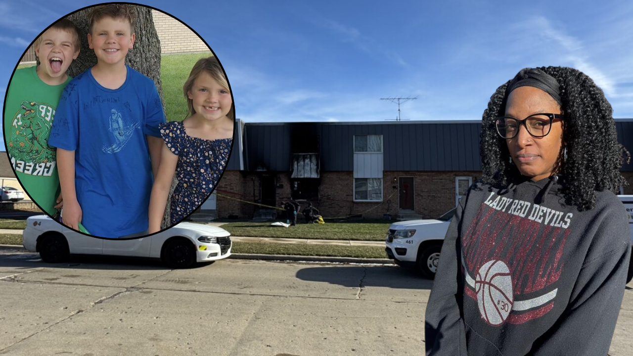 Three siblings killed in Thanksgiving apartment fire in Kenosha
