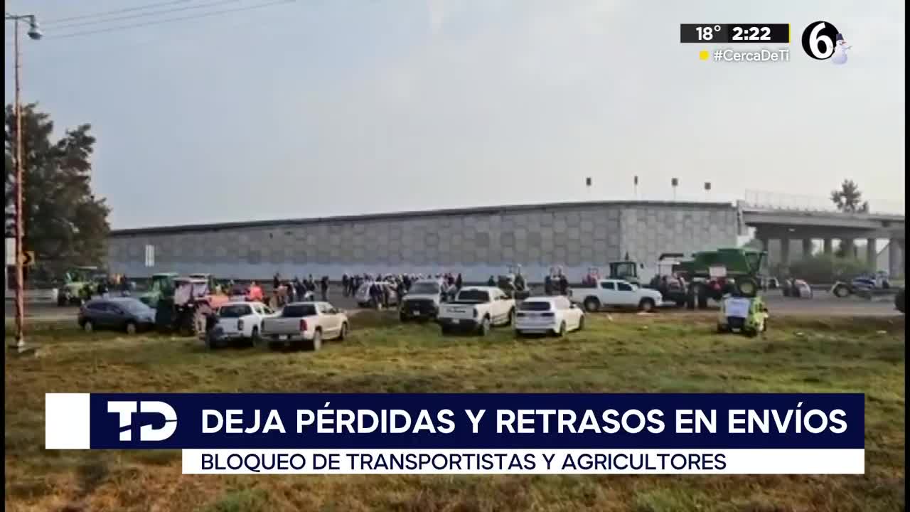 Bloqueos en carreteras provoca pérdidas y retrasos en estados del país