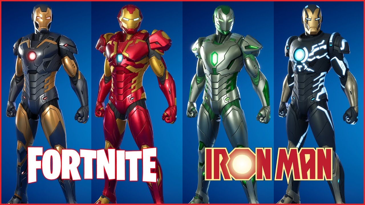 Fortnite Iron Man Iron Legion bundle preview