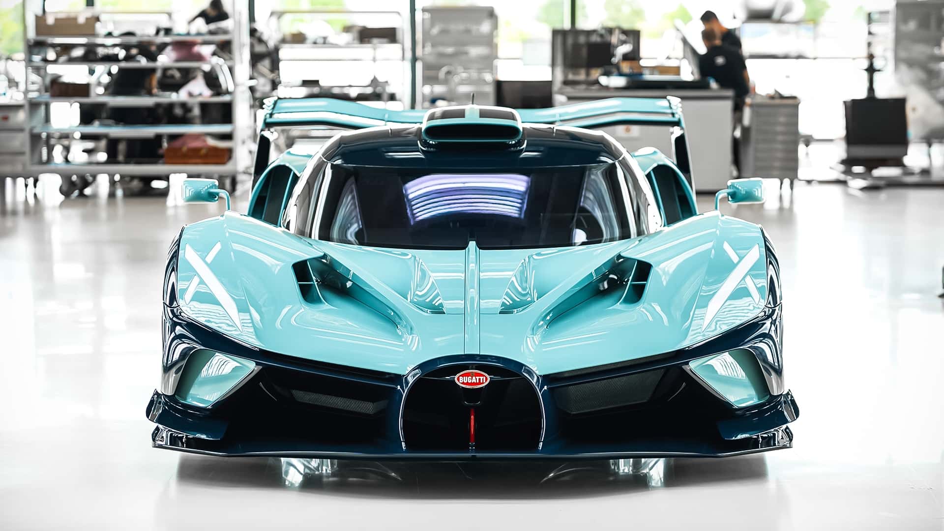 This Is Bugatti's Final W-16 Track Car