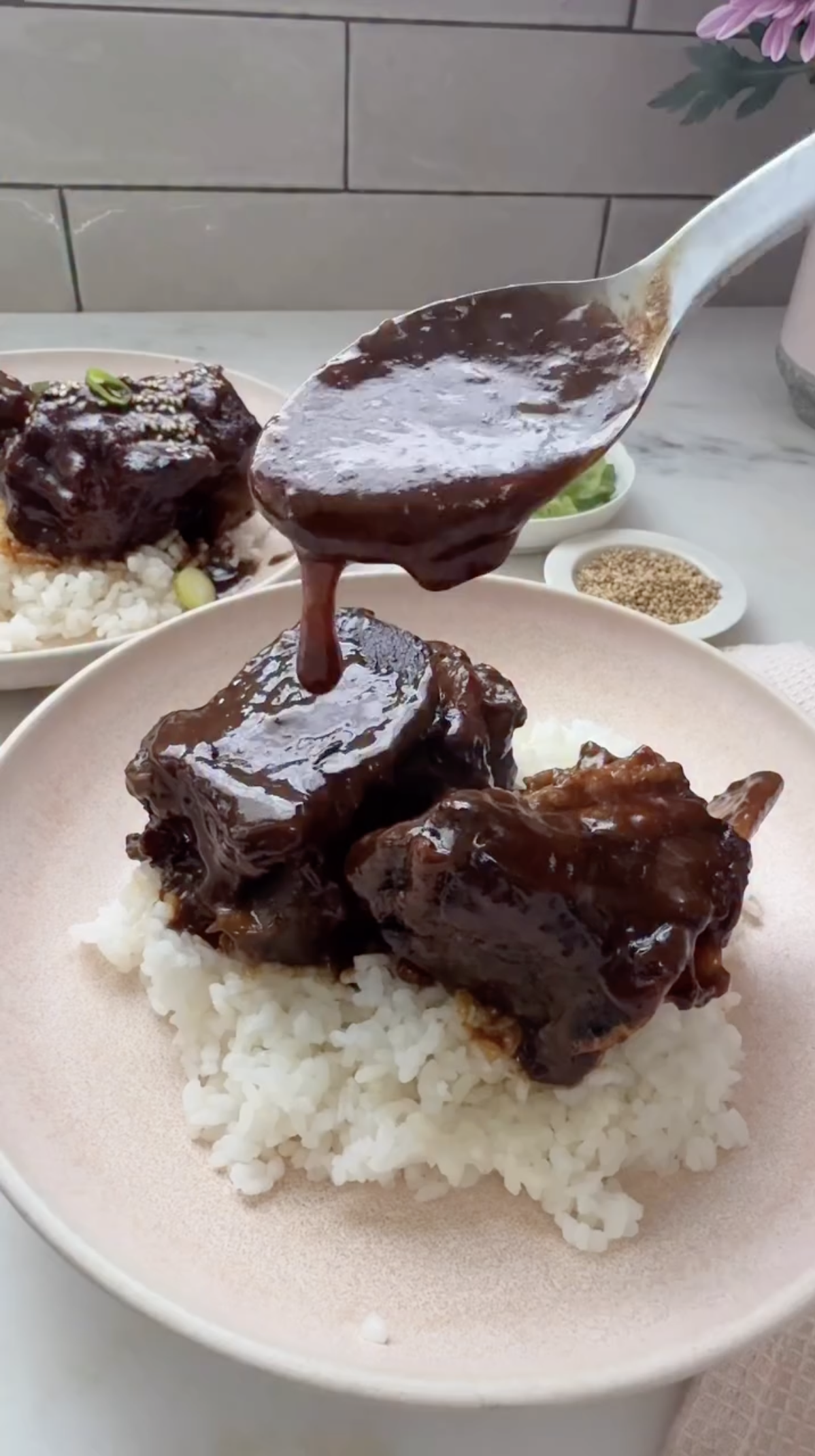Cozy Fall-Off-the-Bone Sticky Sweet Short Ribs