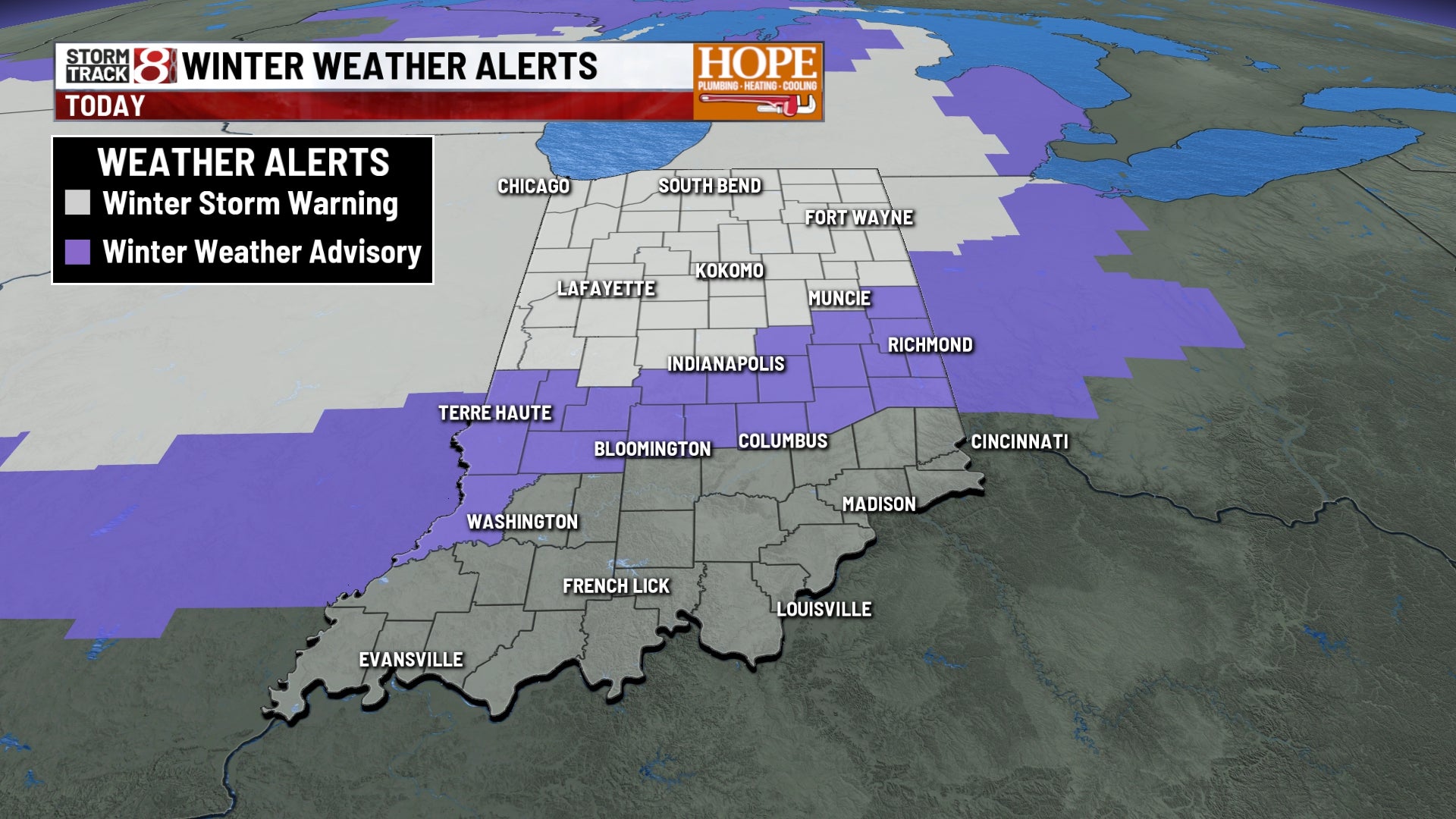 Snow moves in today, switching to a mix or rain this evening | Nov. 29 ...