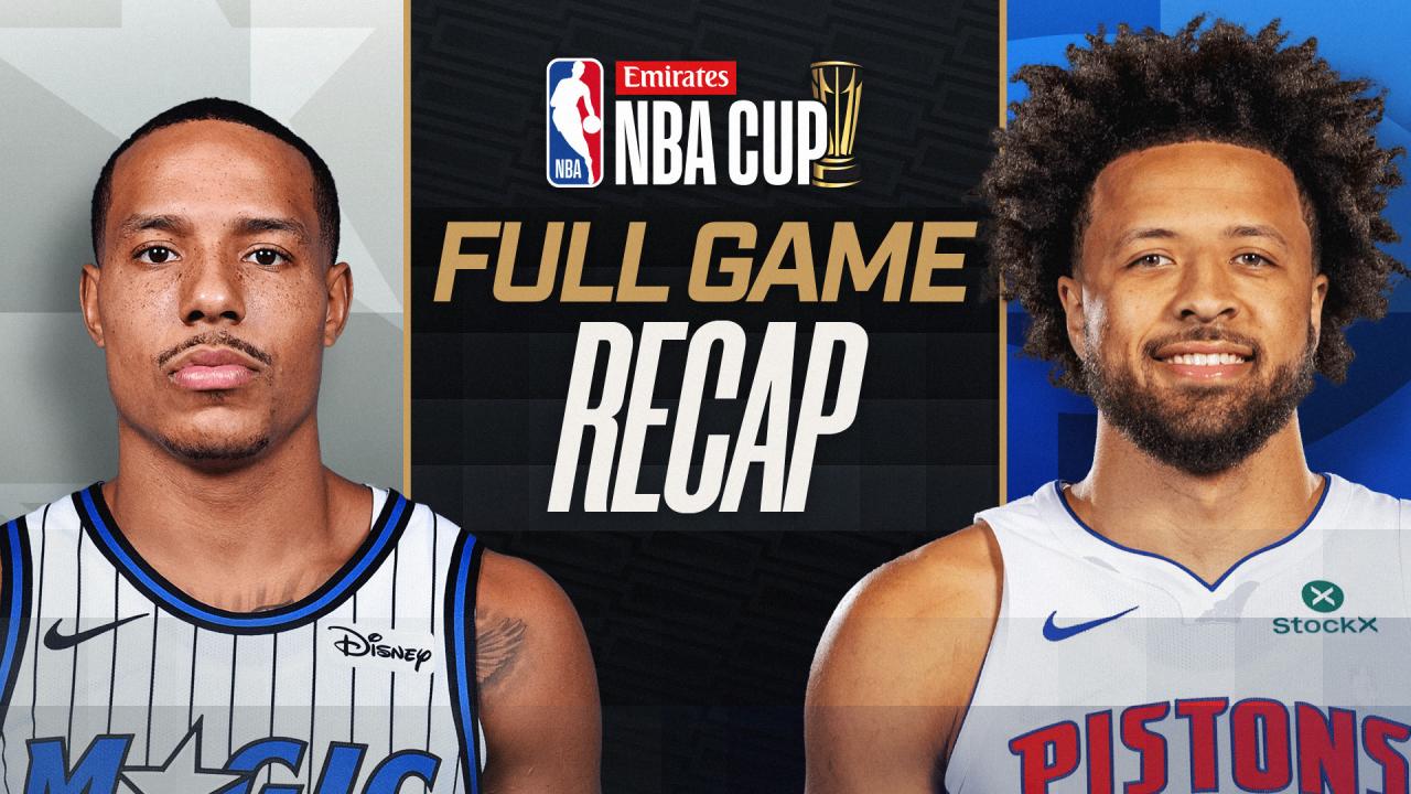 Game Recap: Magic 112, Pistons 109