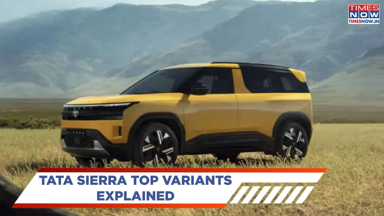 Tata Sierra Accomplished And Accomplished Plus: What Each Variant Offers