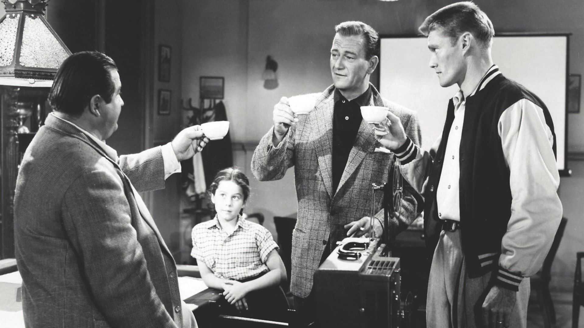 John Wayne in Trouble Along The Way