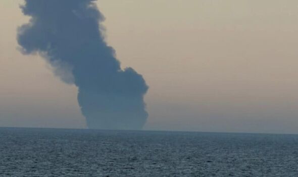 Russian shadow fleet tankers explode in astonishing scenes