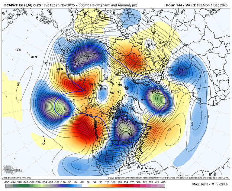 Polar vortex stretching early - here's what it means for Texas temperatures