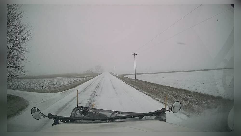 Snow causing limited visibility, slick roads in parts of Northern Miami ...