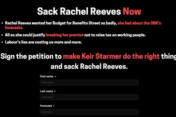 Humiliation for Rachel Reeves as 'SackReeves.com' website launched ...