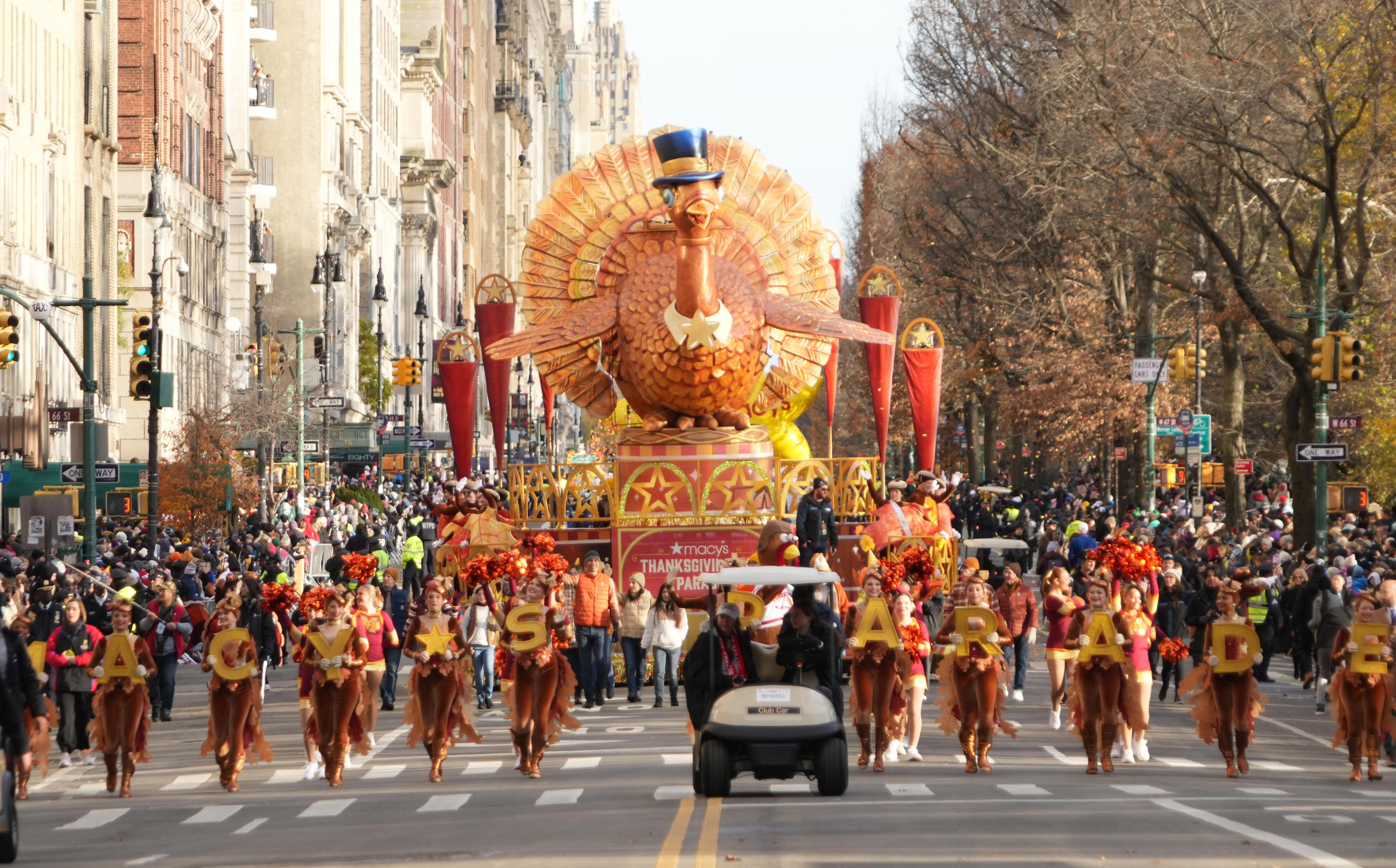 See the 2025 Macy's Thanksgiving Day Parade float through NYC