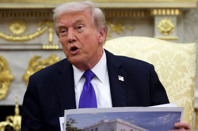 Trump's embarrassing mistakes in rushed ballroom from wonky windows to ...