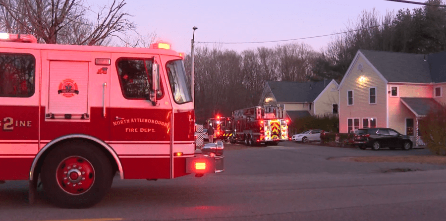 Crews knock down house fire in North Attleboro