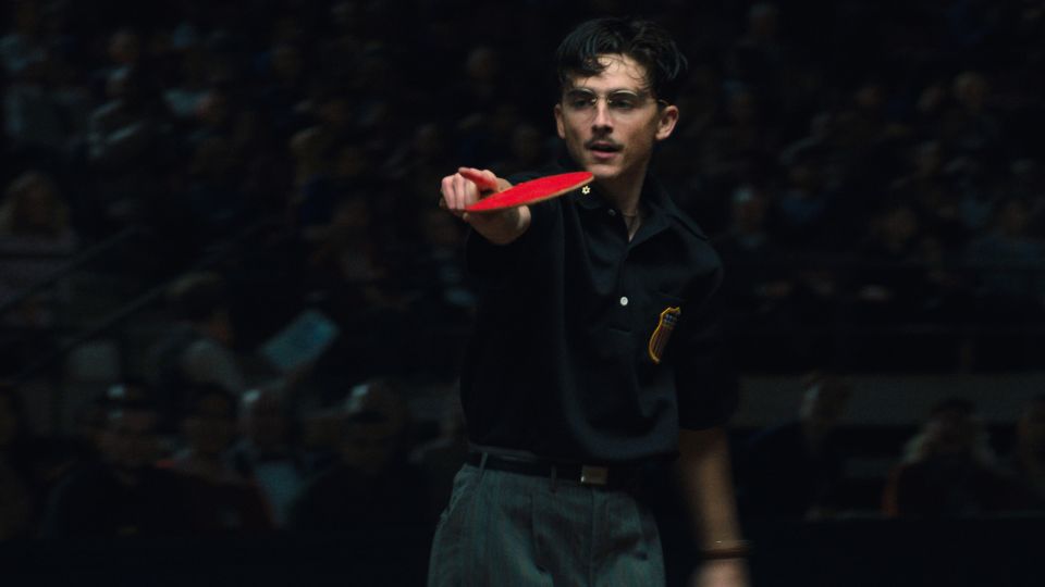 Timothée Chalamet in “Marty Supreme.” - Courtesy of A24