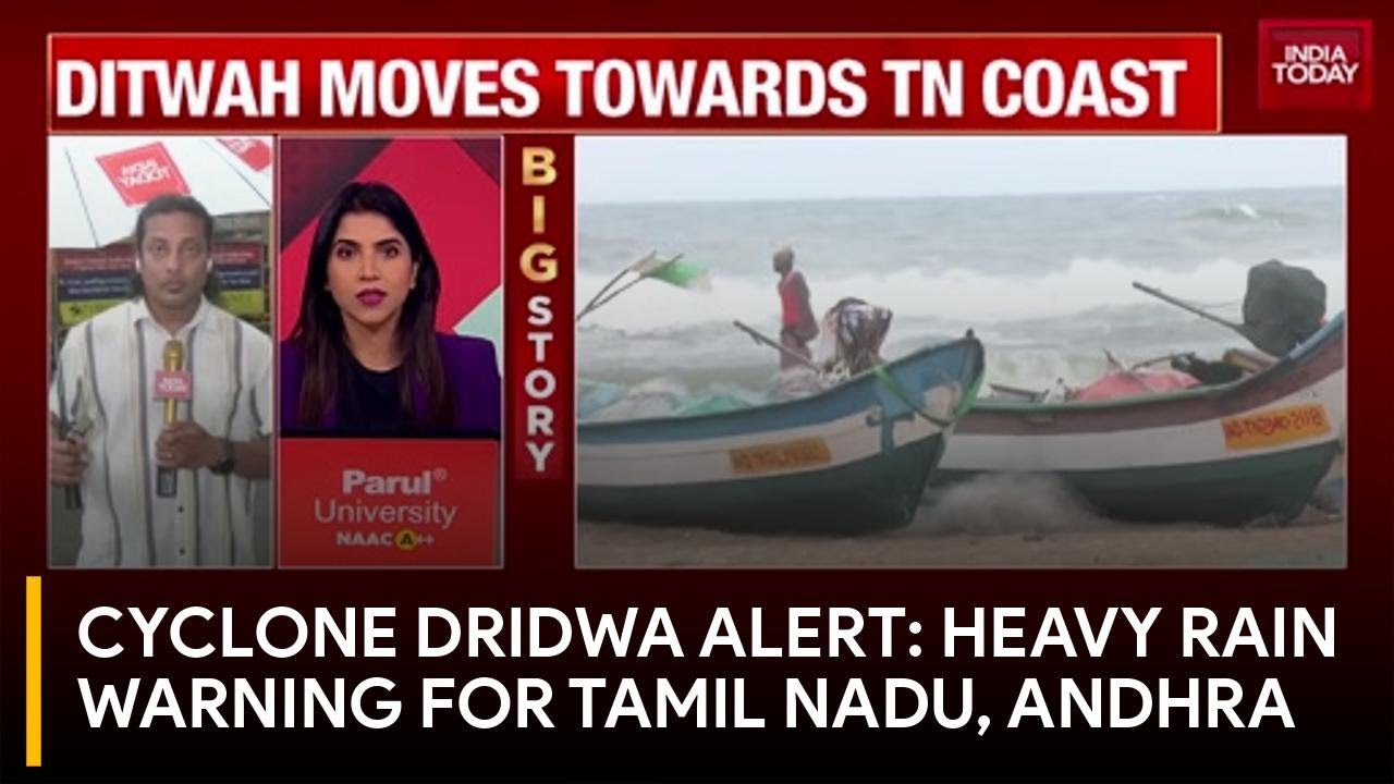 Cyclone Ditwah Nears Tamil Nadu, Expected To Make Landfall On November 30