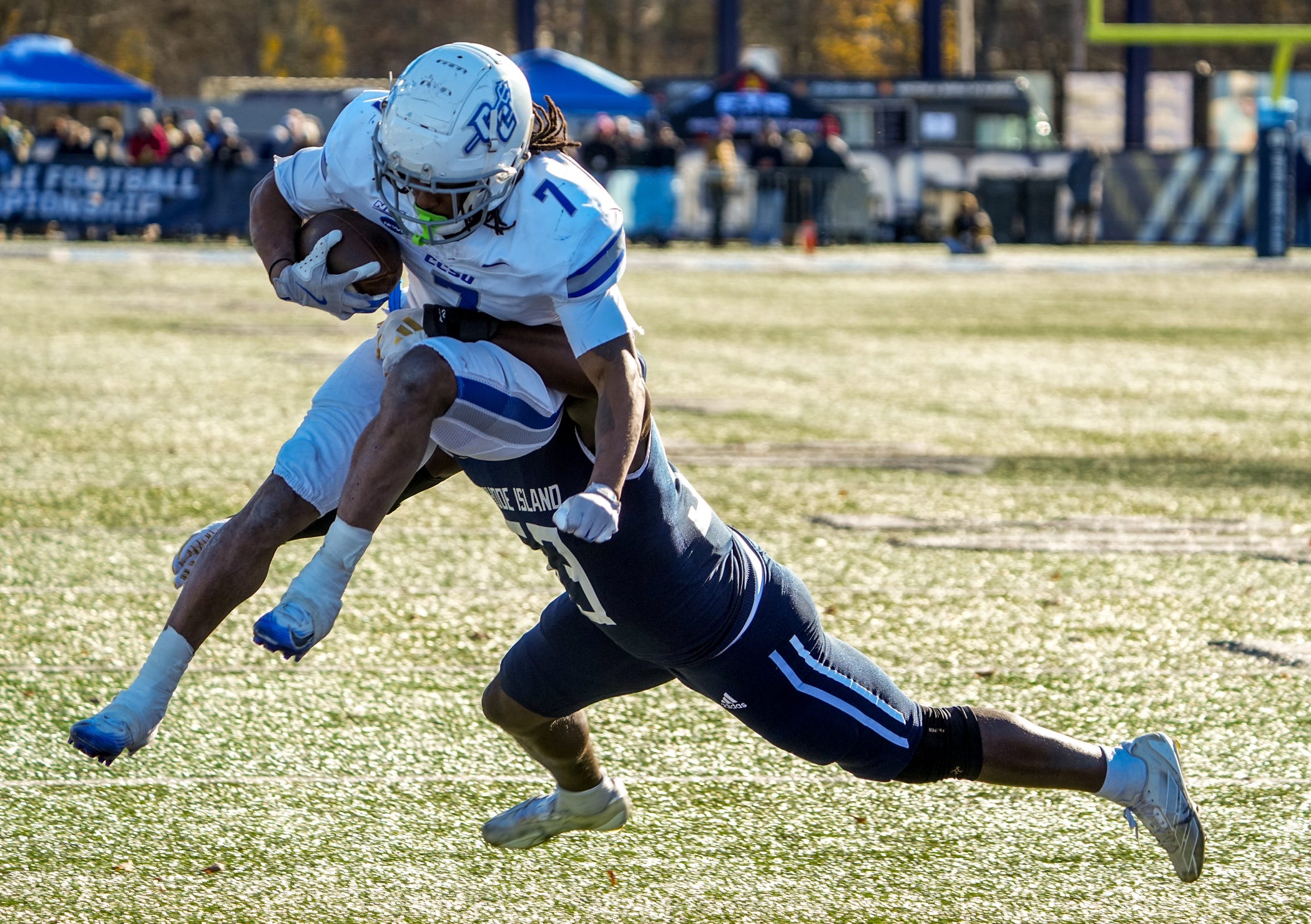 Rhode Island football clinches CAA title in dominant win over Hampton