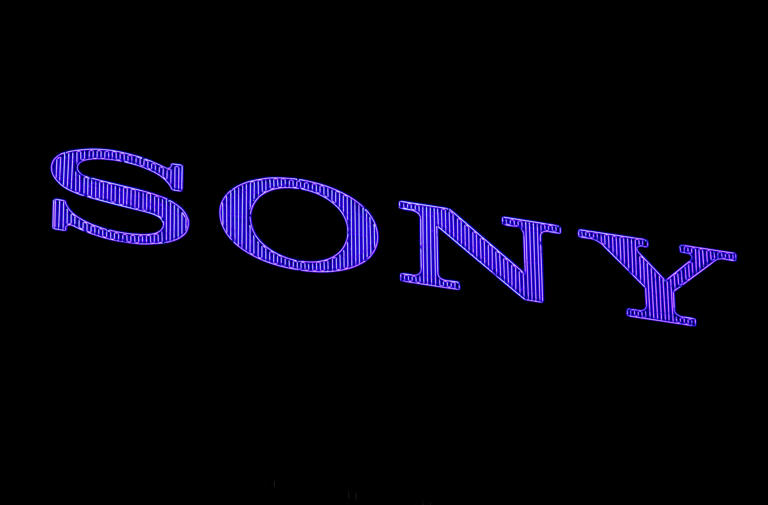 Sony Corp's logo is pictured at the company headquarters in Tokyo April 12, 2012.