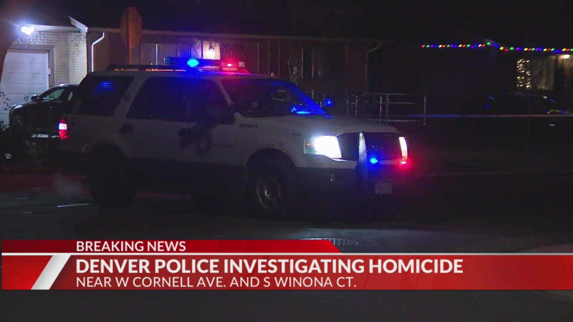 1 killed on Winona Court after possible road rage shooting: Denver police