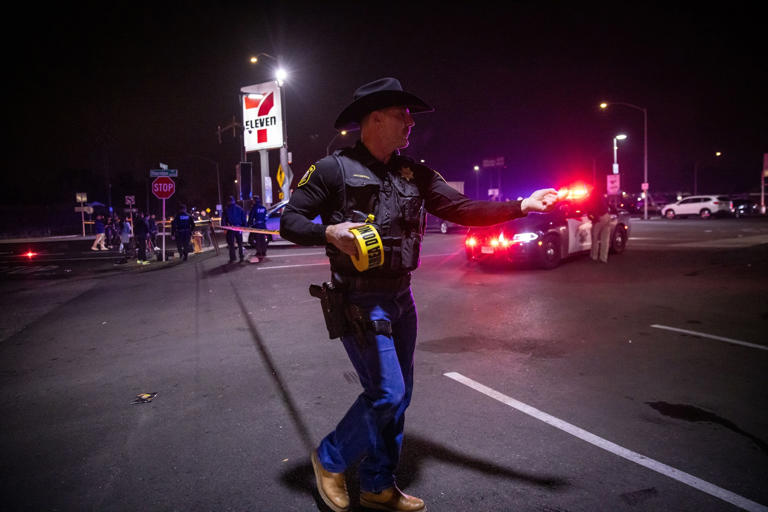 Ethan Swope/AP - PHOTO: California Shooting