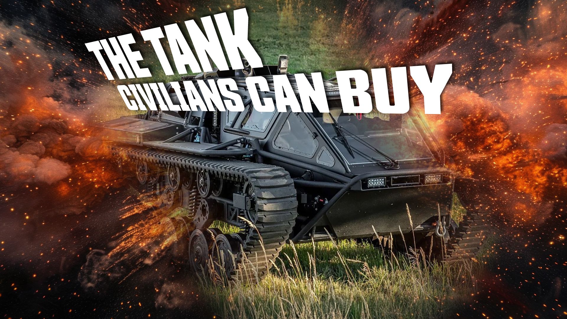The Ripsaw Tank Is The Military Vehicle You Can Buy for The Road