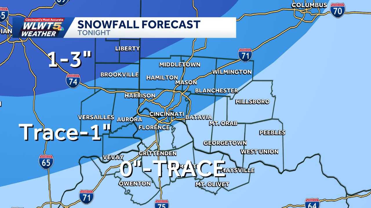 Tracking wintry weather: Winter system brings light snow for some, mix ...
