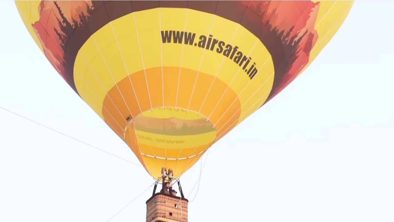 Delhi's first-ever hot air balloon experience launches at Baansera Park