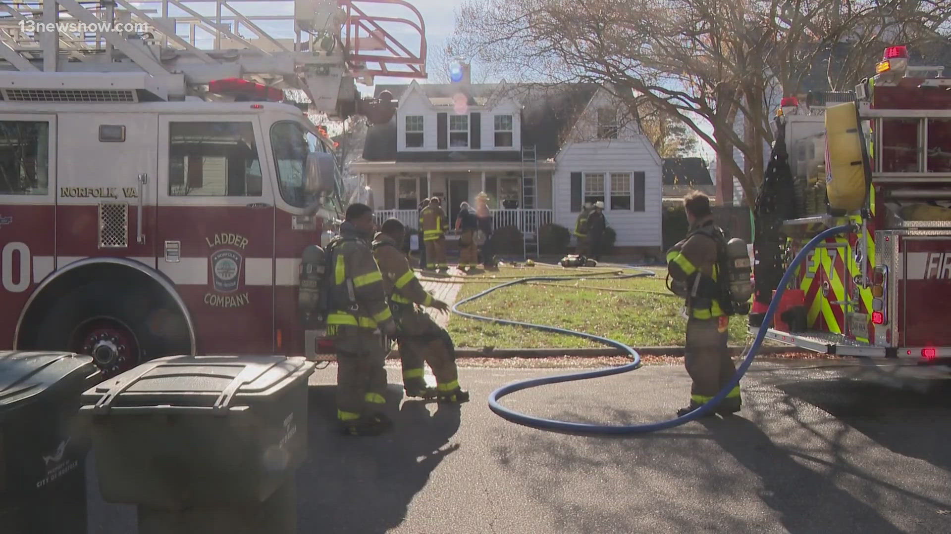 House fire on Buckingham Avenue extinguished