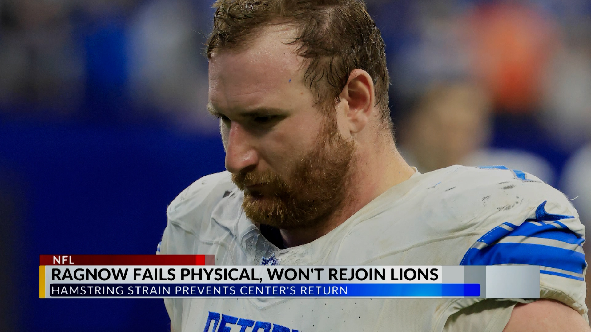 Frank Ragnow will not come out of retirement after physical reveals injury