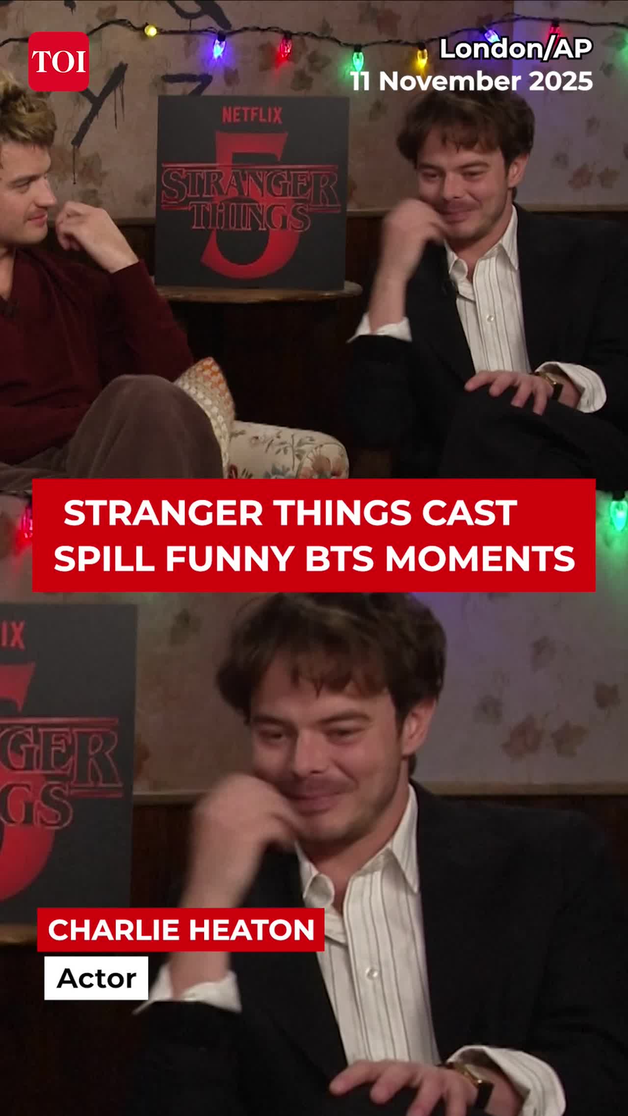 Stranger Things Stars Reveal Fun BehindtheScenes Moments From Their