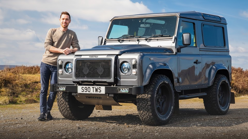How Wild Is This Land Rover with a Corvette V8