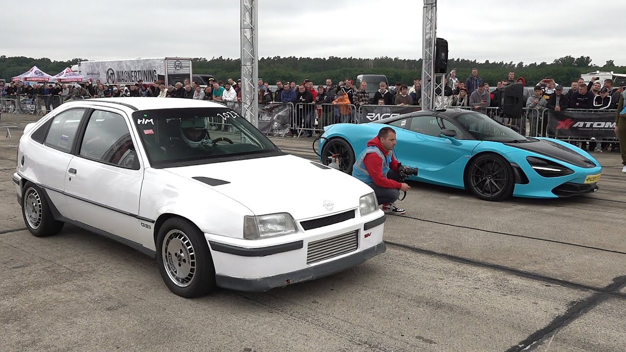 Insane Tuner Drag Race – RS6, Kadett, 720S & Golf!