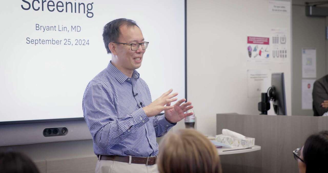 He's a leading expert in nonsmoker lung cancer. After he got the ...