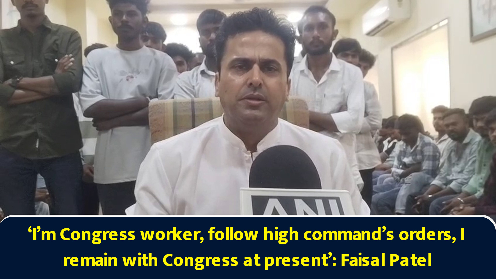 ‘I’m Congress worker, follow high command’s orders, I remain with ...