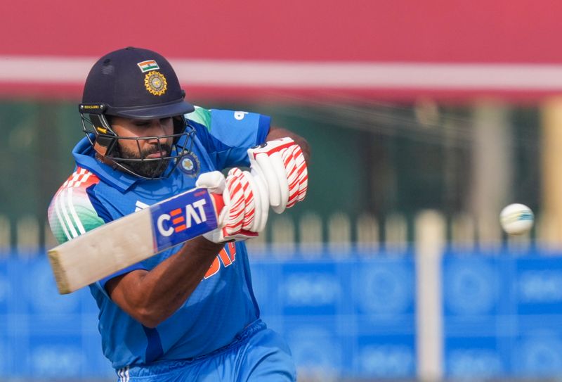Rohit Sharma breaks Shahid Afridi's record for most ODI sixes in history
