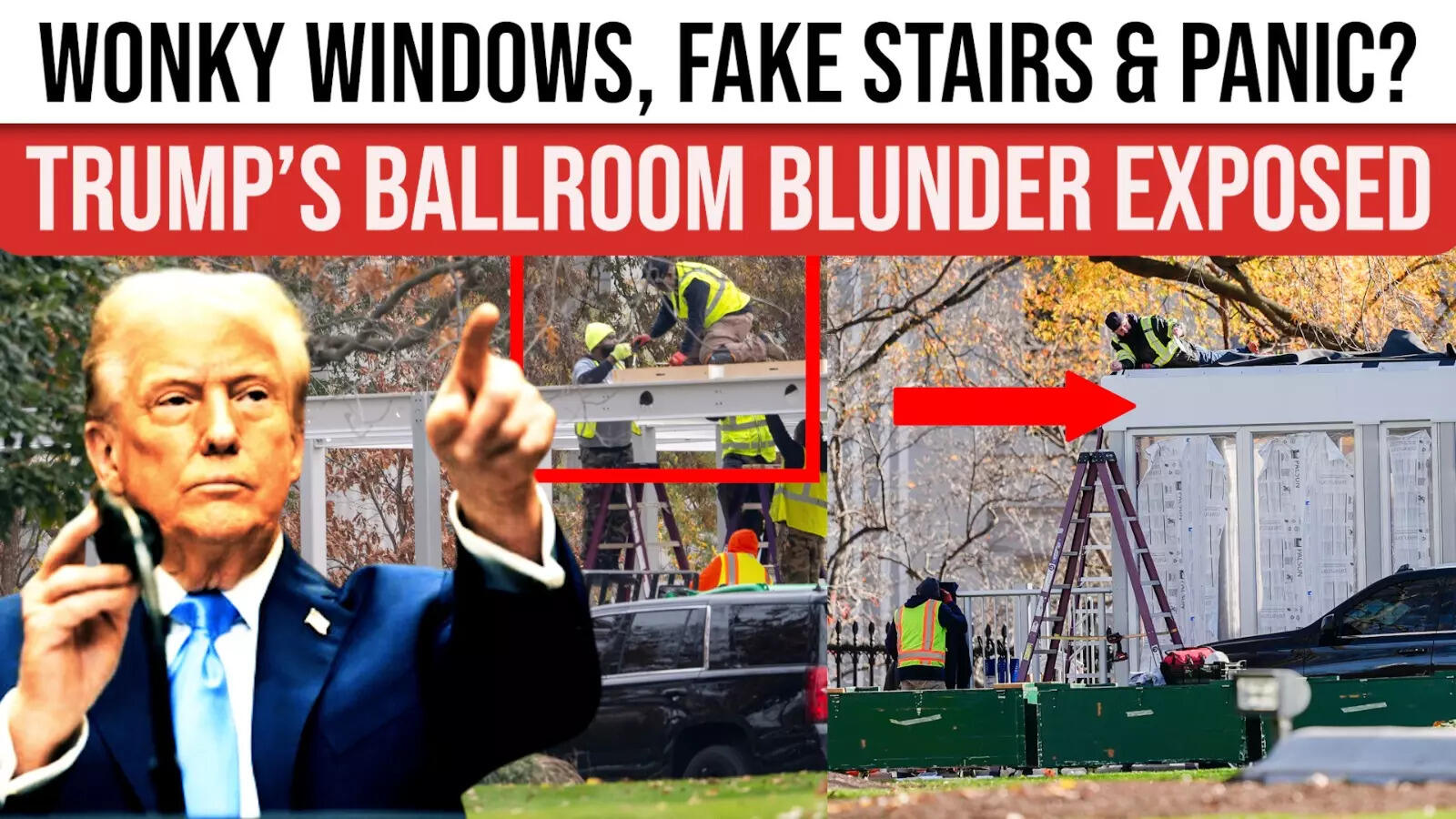 Trump’s New Ballroom Has Some SHOCKING Flaws, Experts EXPOSE POTUS