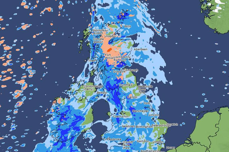 Full list of UK areas affected by Met Office severe warnings for rain ...