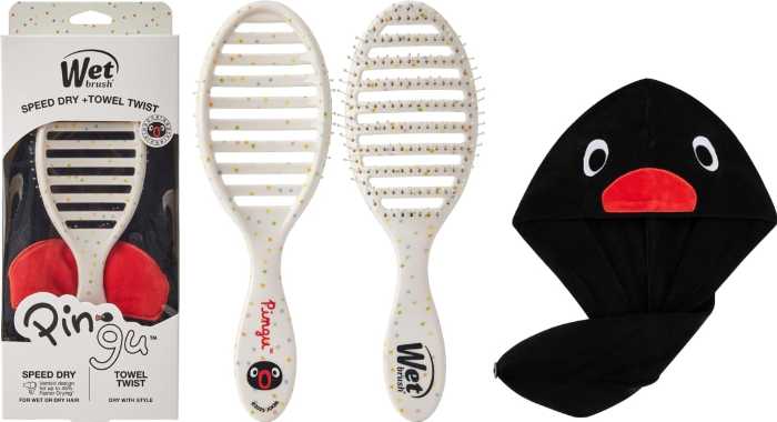 ピングー×WetBrush®︎数量限定コラボ！毎日がもっと楽しくなるツヤサラ