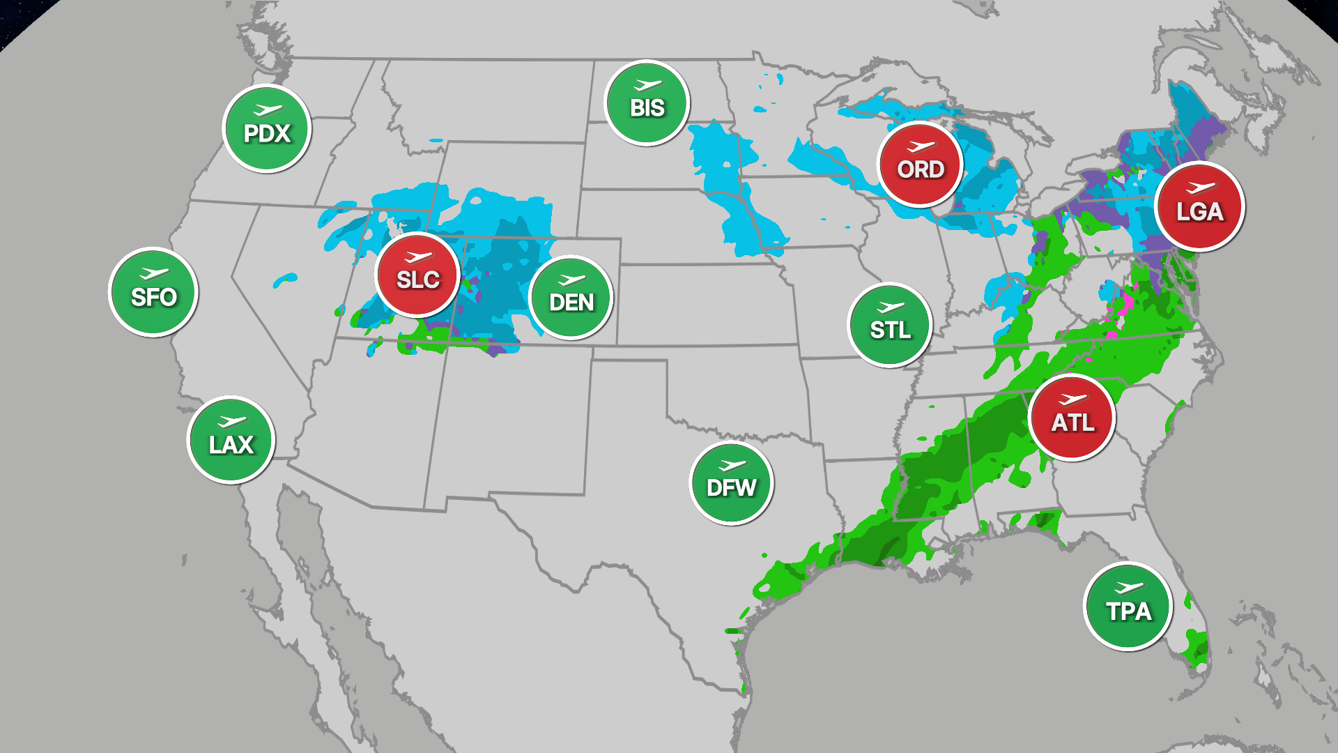 Thanksgiving Weekend Travel Weather Forecast: Second Winter Storm Ahead ...
