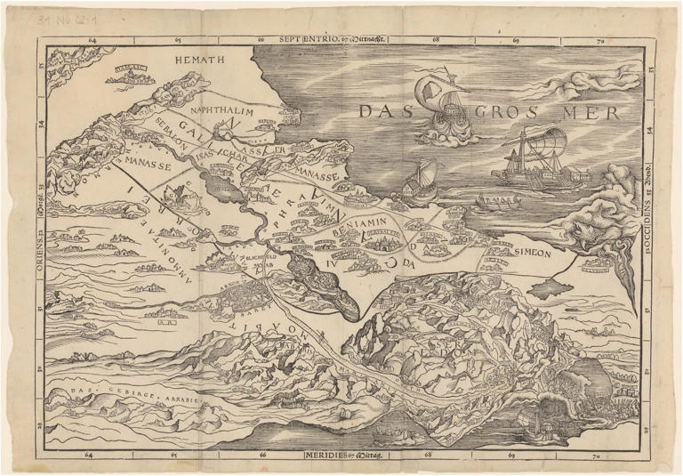 500 year-old ‘Bible map’ reveals how maps reinvented faith and nations