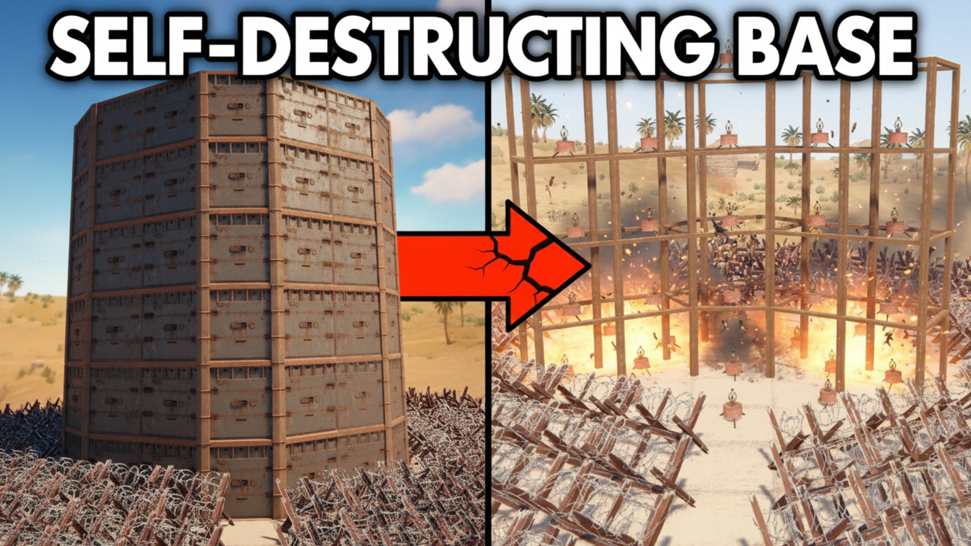 SELF-DESTRUCTING BASE V2: Offline-Proof and Impossible to Raid!