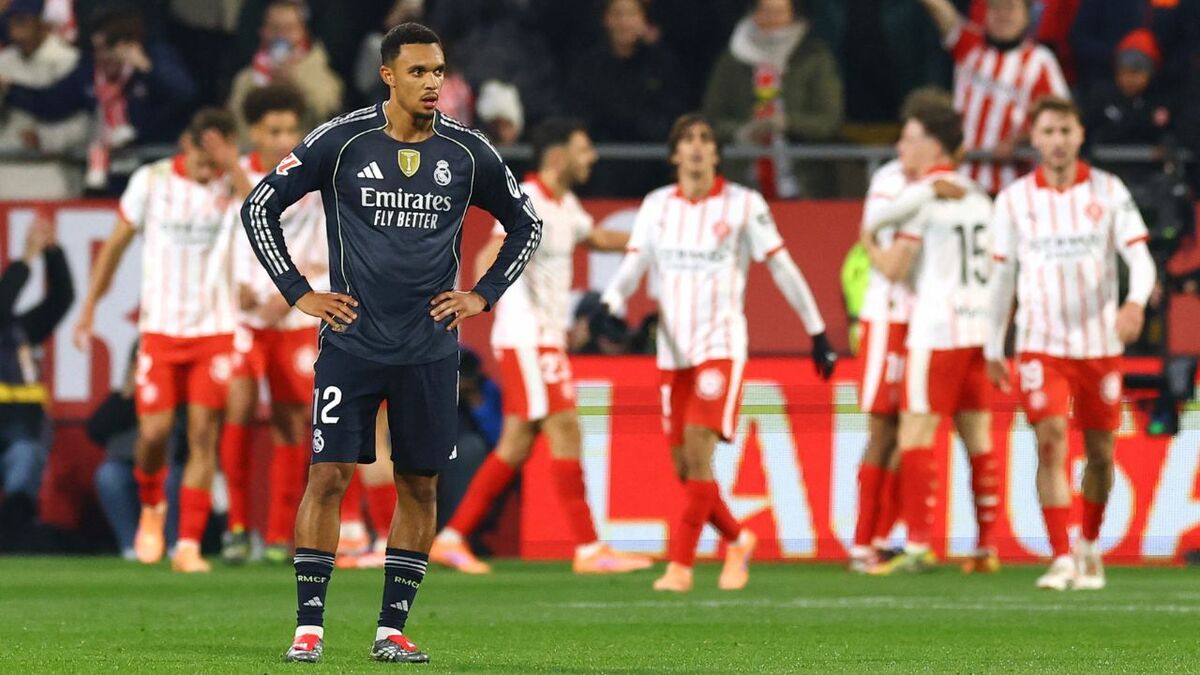 Real Madrid pincha en Girona y cede liderato de LaLiga al Barcelona